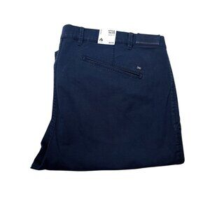 BRAX Casual Pants Silvio Men's 40x34 Navy Blue Slim Fit NEW